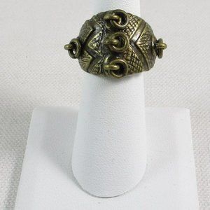 NEW Jewelmint Urban Warrior Adjustable Ring with Black Velvet Bag, RARE!!!-